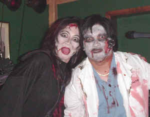 Halloween at Perry's - the whole band really gets into the act!